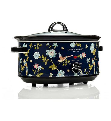Laura Ashley 6.5l Slow Cooker Elveden Navy