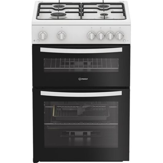 INDESIT IDG6GW 60 cm Gas Cooker - White